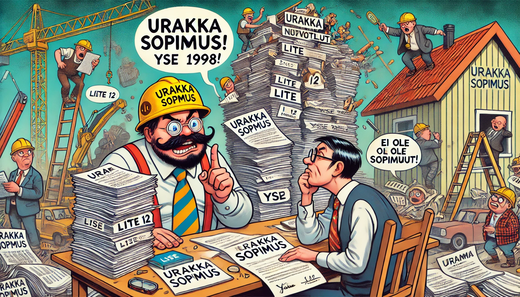 Rakennusurakan onnistuminen riippuu monesta tekijästä, mutta yksi niistä on ehdottomasti rakennusurakan sopimus - hyvä urakkasopimus syntyy harkinnasta, yhteistyöstä ja selkeistä määrityksistä.