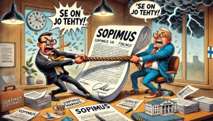 Voiko yritys peruuttaa tehdyn kaupan?